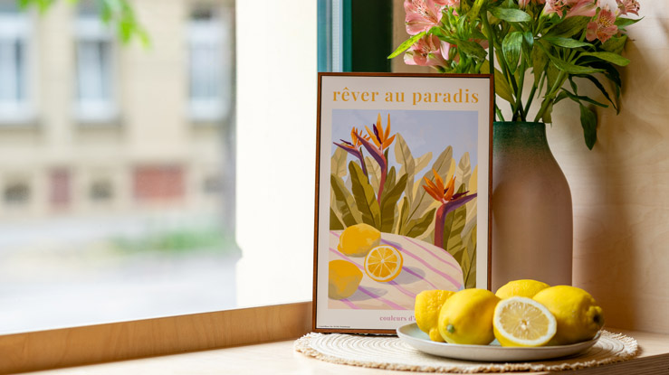 Tableaux – Rêver au Paradis II de Goed Blauw